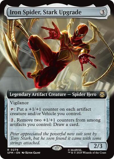 Iron Spider, Stark Upgrade (Extended Art) - Front