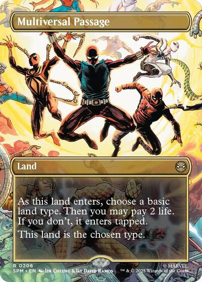 Multiversal Passage (Borderless) - Front
