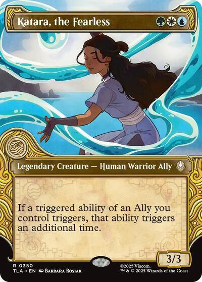Katara, the Fearless (Showcase) - Front
