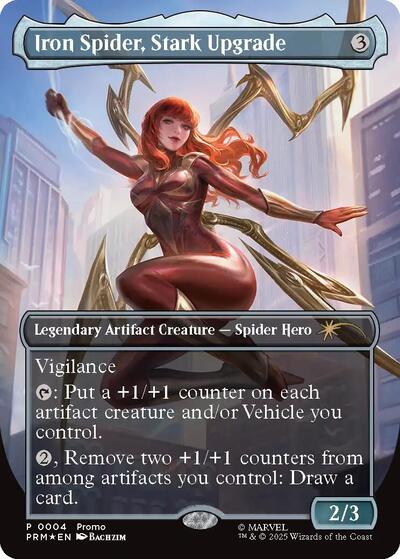 Iron Spider, Stark Upgrade (Borderless) - Front
