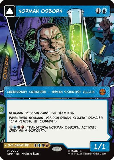 Norman Osborn (Borderless) - Front