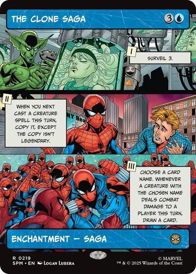 The Clone Saga (Borderless) - Front