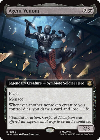 Agent Venom (Extended Art) - Front