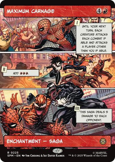 Maximum Carnage (Borderless) - Front