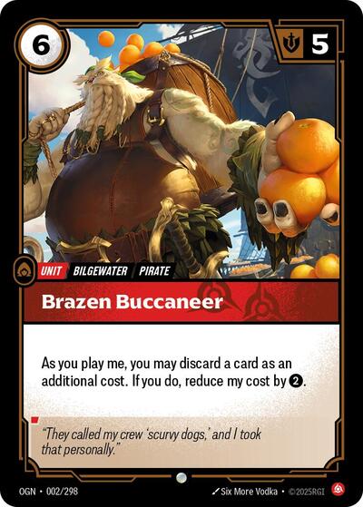 Brazen Buccaneer - Front