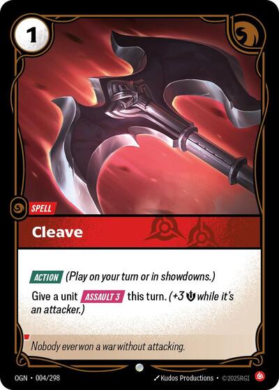 Cleave - Front