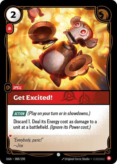 Get Excited! - Front