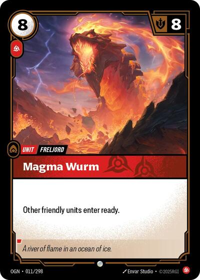 Magma Wurm - Front
