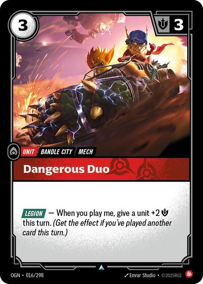 Dangerous Duo - Front