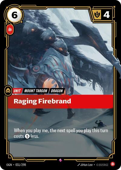 Raging Firebrand - Front
