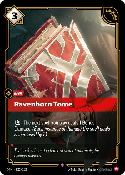 Ravenborn Tome - Front