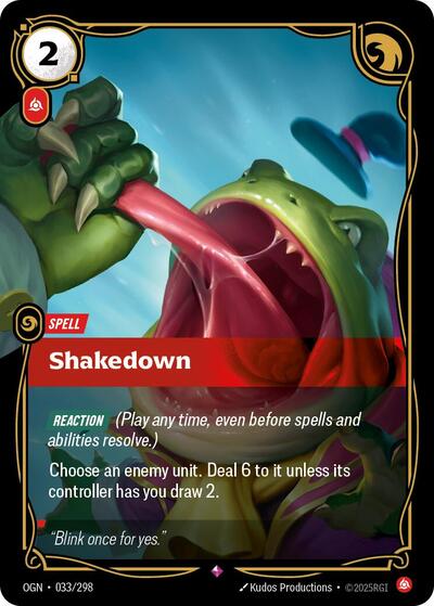 Shakedown - Front