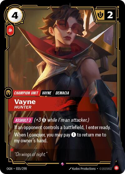 Vayne - Hunter - Front