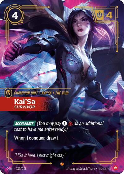 Kai'Sa, Survivor - Front