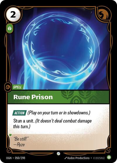Rune Prison - Front