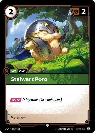 Stalwart Poro - Front