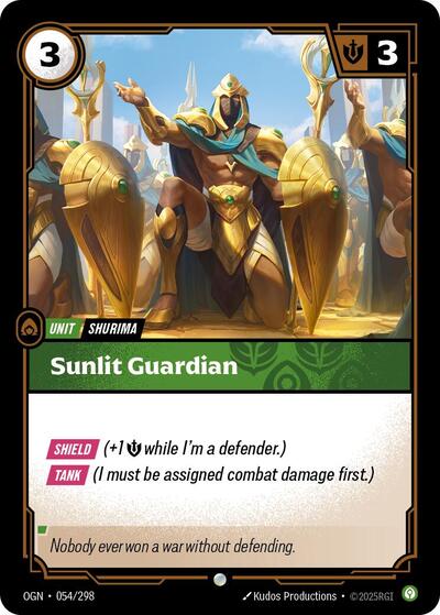 Sunlit Guardian - Front