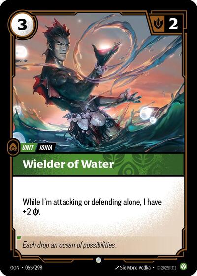Wielder of Water - Front