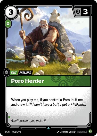 Poro Herder - Front