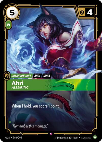 Ahri - Alluring - Front