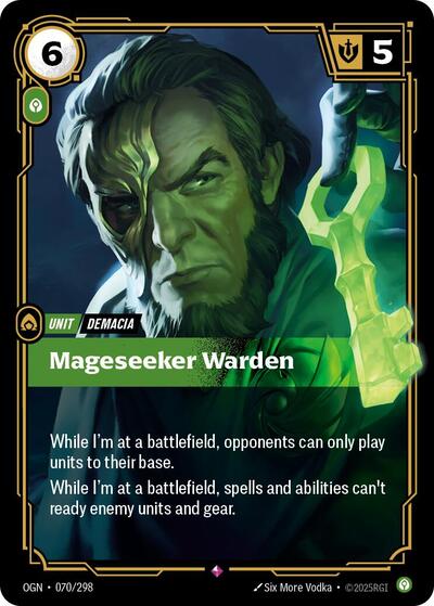 Mageseeker Warden - Front