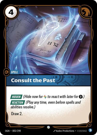 Consult the Past - Front