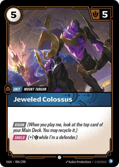 Jeweled Colossus - Front