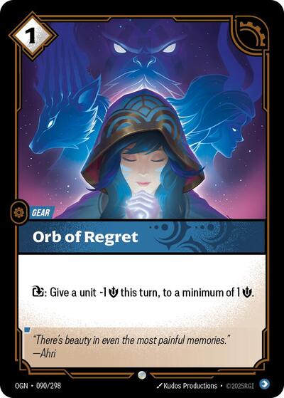 Orb of Regret - Front
