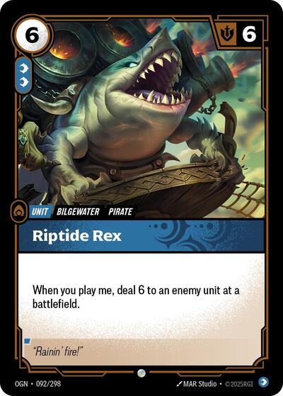 Riptide Rex - Front