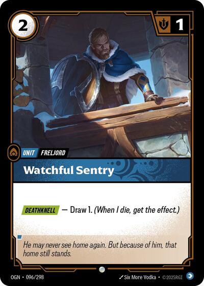 Watchful Sentry - Front
