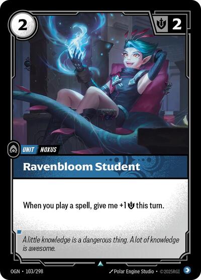 Ravenbloom Student - Front