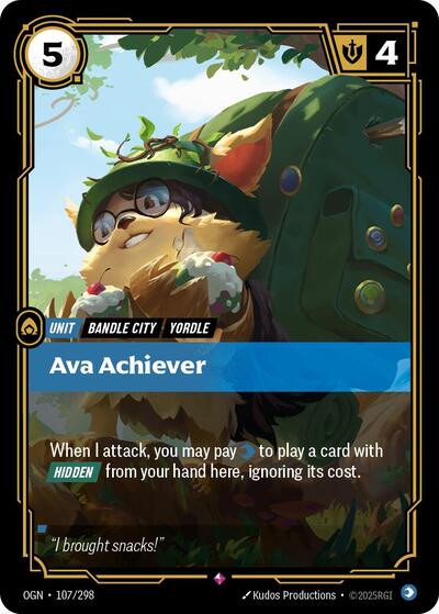 Ava Achiever - Front
