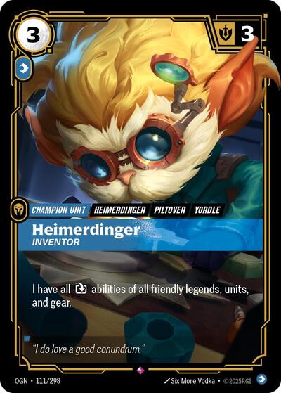 Heimerdinger - Inventor - Front