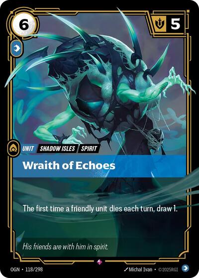 Wraith of Echoes - Front