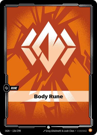 Body Rune - Front