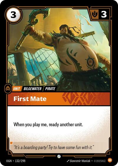 First Mate - Front