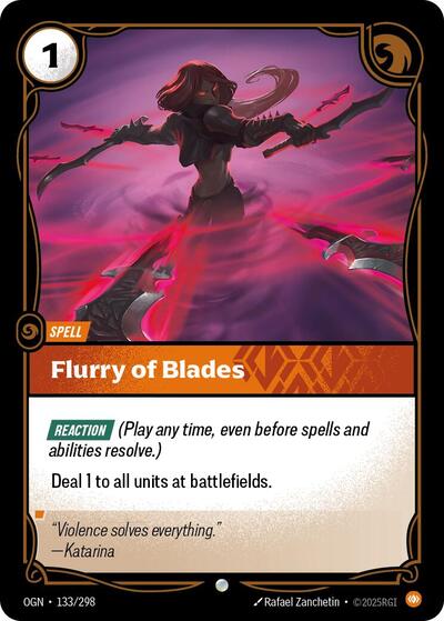 Flurry of Blades - Front