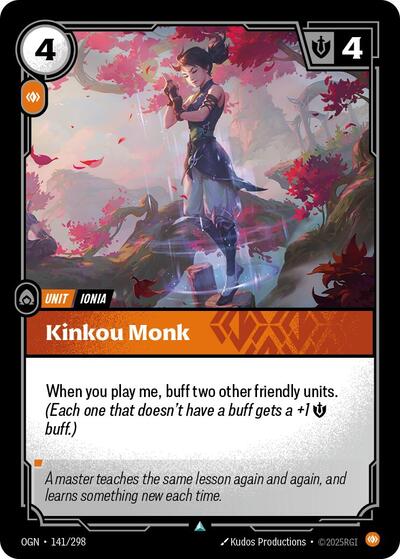 Kinkou Monk - Front