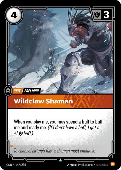 Wildclaw Shaman - Front