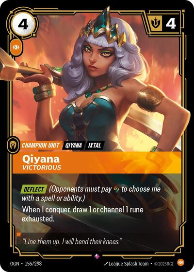 Qiyana - Victorious - Front