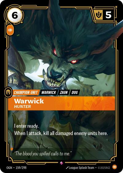 Warwick - Hunter - Front