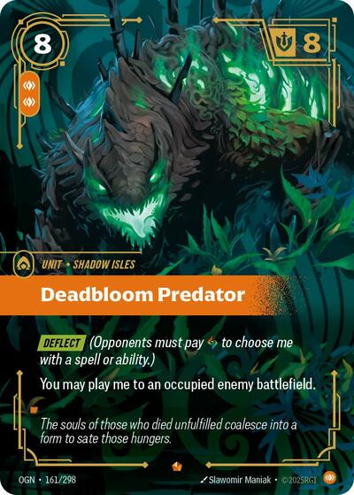 Deadbloom Predator - Front