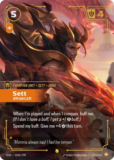 Sett - Brawler (Alternate Art) - Front
