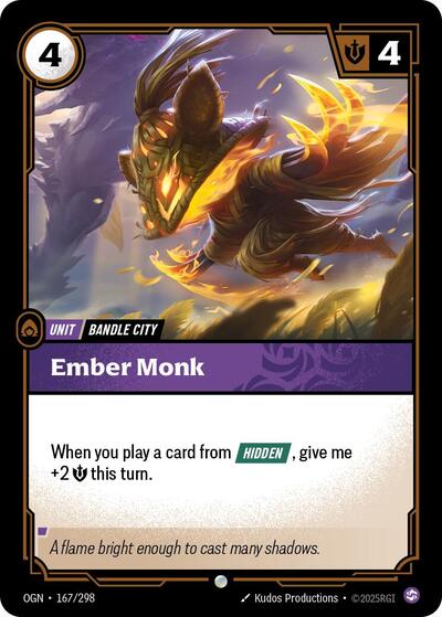 Ember Monk - Front