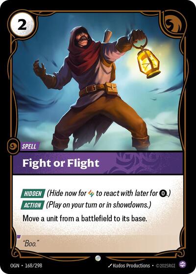 Fight or Flight - Front