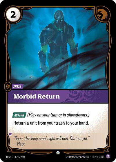 Morbid Return - Front