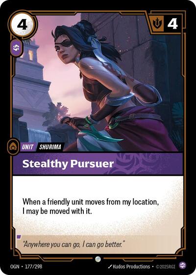 Stealthy Pursuer - Front