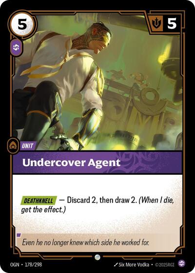 Undercover Agent - Front