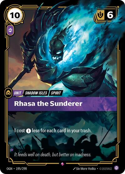 Rhasa the Sunderer - Front