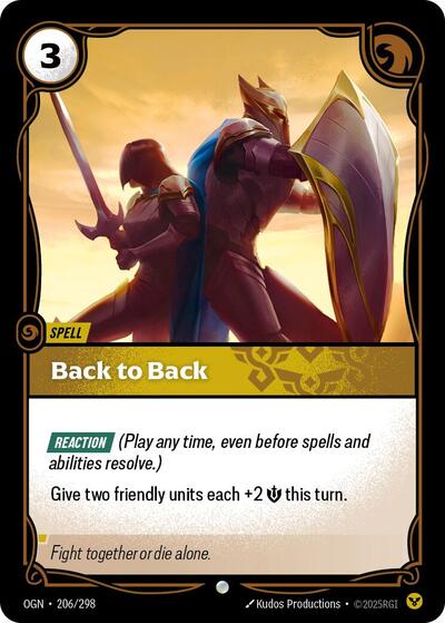 Back to Back - Front